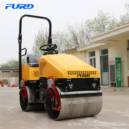 Top Quality New 1 Ton Light Tandem Vibratory Roller